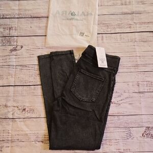 Halara Flex™ High Waisted  Stretchy Knit Denim Casual Leggings SZ Large